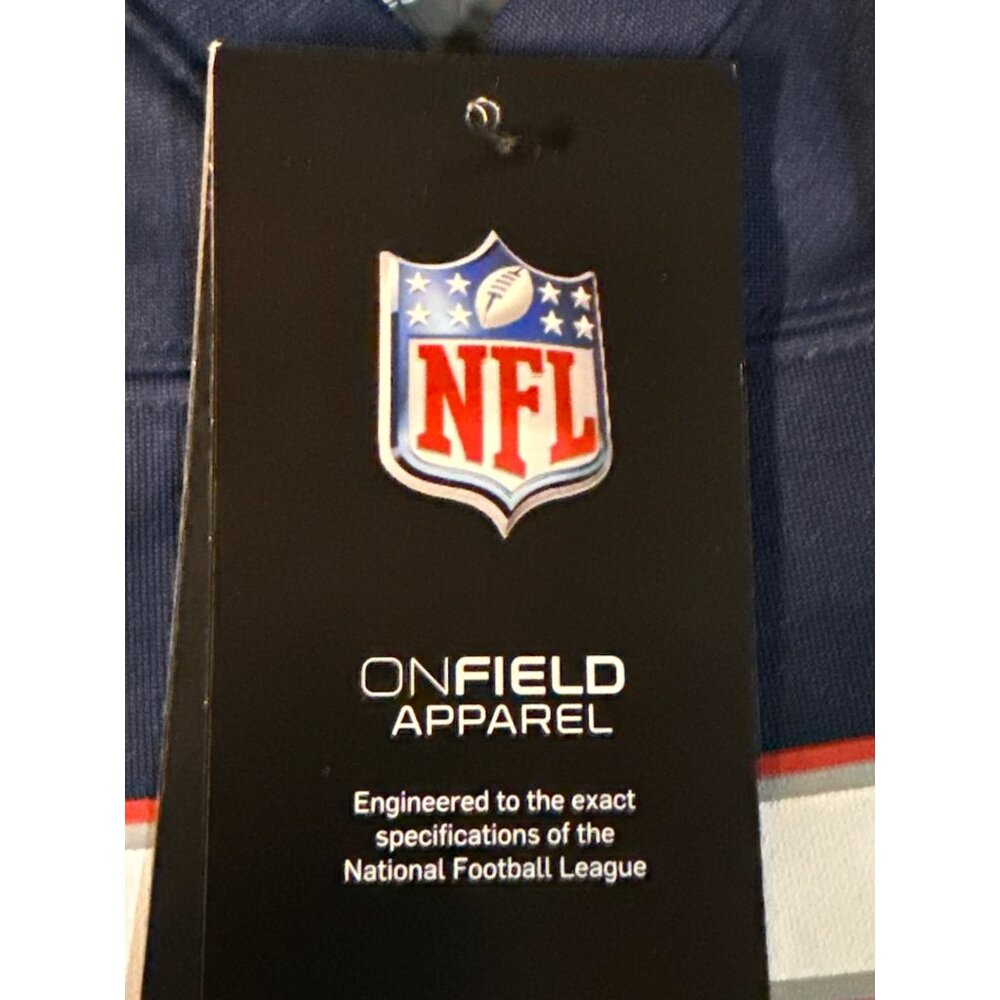 Newborn & Infant Nike Mac Jones New England Patriots Romper Jersey 6–9 month New - Picture 4 of 6